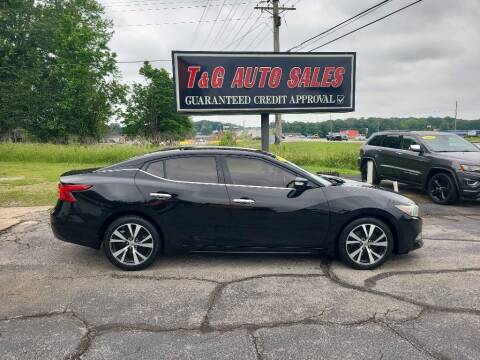 2016 Nissan Maxima for sale at T & G Auto Sales in Florence AL