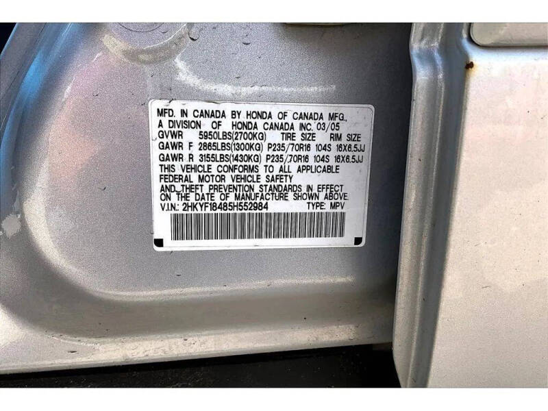 2005 Honda Pilot EX