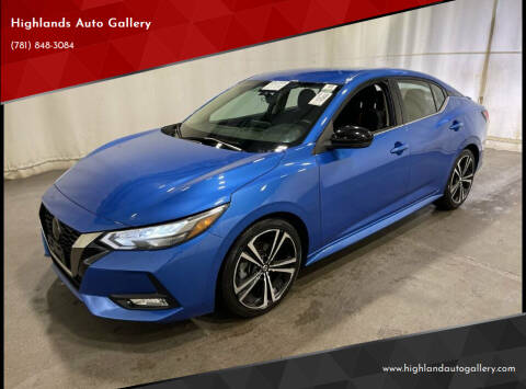 2020 Nissan Sentra for sale at Highlands Auto Gallery in Braintree MA