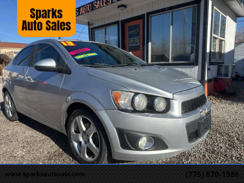 2013 Chevrolet Sonic for sale at Sparks Auto Sales in Sparks NV