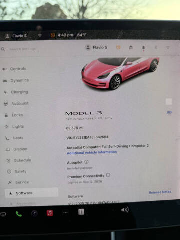 2020 Tesla Model 3 Standard Range Plus