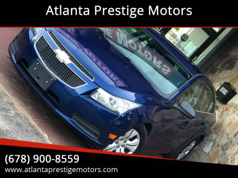 2012 Chevrolet Cruze for sale at Atlanta Prestige Motors in Decatur GA