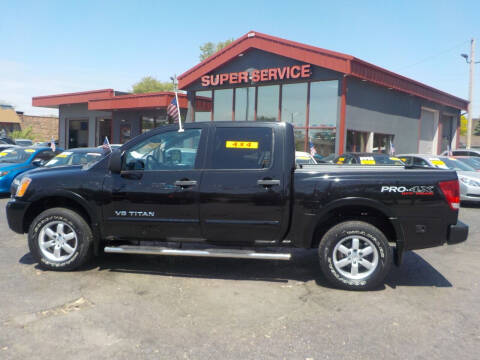 2011 Nissan Titan for sale at Super Service Used Cars in Milwaukee WI