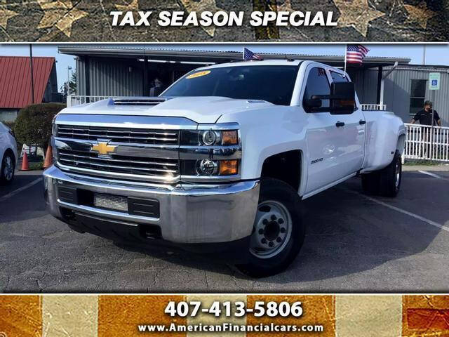 2018 Chevrolet Silverado 3500HD for sale at American Financial Cars in Orlando FL