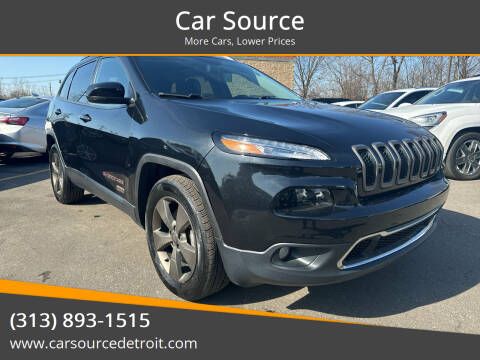 2016 Jeep Cherokee for sale at Car Source in Detroit MI