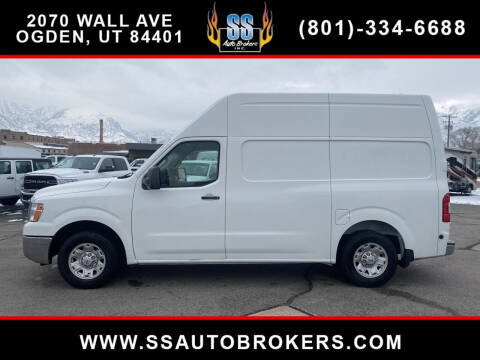 2013 Nissan NV for sale at S S Auto Brokers in Ogden UT