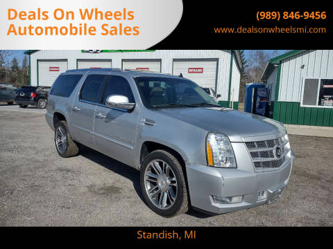 2012 Cadillac Escalade ESV for sale at Deals On Wheels Automobile Sales in Standish MI