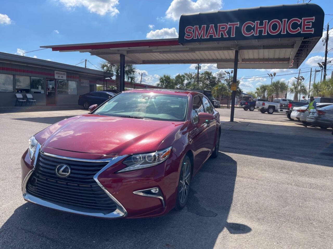 2017 Lexus ES 350 for sale at SMART CHOICE AUTO in Pasadena, TX