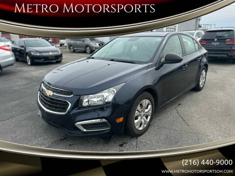 2016 Chevrolet Cruze Limited for sale at Metro Motorsports in Brook Park OH