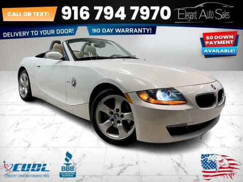 2007 BMW Z4 for sale at Elegant Auto Sales in Rancho Cordova CA