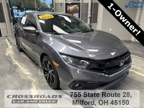 2020 Honda Civic for sale at Crossroads Car & Truck in Milford OH