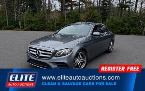 2017 Mercedes-Benz E-Class E 300 4MATIC