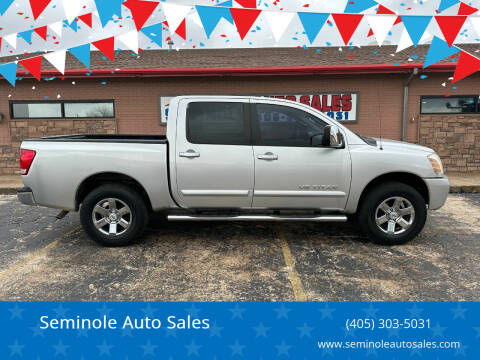 2007 Nissan Titan for sale at Seminole Auto Sales in Seminole OK