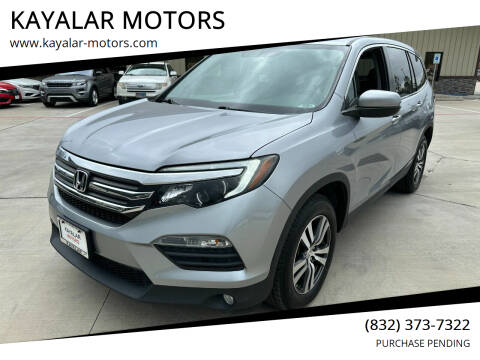 2018 Honda Pilot for sale at KAYALAR MOTORS in Houston TX