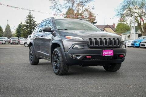 2015 Jeep Cherokee for sale at West Motor Company in Preston ID