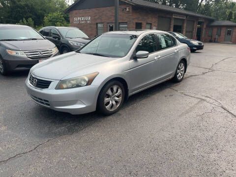 2008 Honda Accord for sale at Superior Used Cars Inc in Cuyahoga Falls OH
