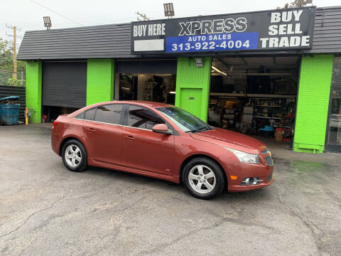 2012 Chevrolet Cruze for sale at Xpress Auto Sales in Roseville MI