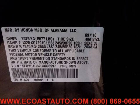 2017 Acura MDX SH-AWD w/Tech