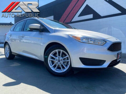 2018 Ford Focus for sale at Auto Republic Fullerton in Fullerton CA