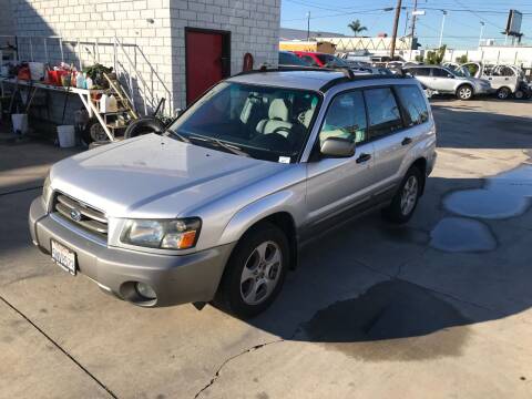 2003 Subaru Forester for sale at OCEAN IMPORTS in Midway City CA