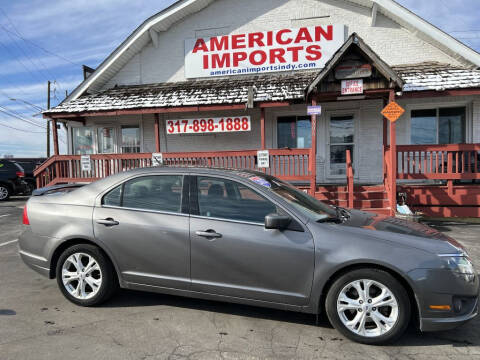 2012 Ford Fusion for sale at American Imports INC in Indianapolis IN