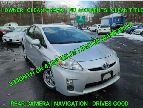 2011 Toyota Prius for sale at Mass Motor Auto LLC in Millbury MA