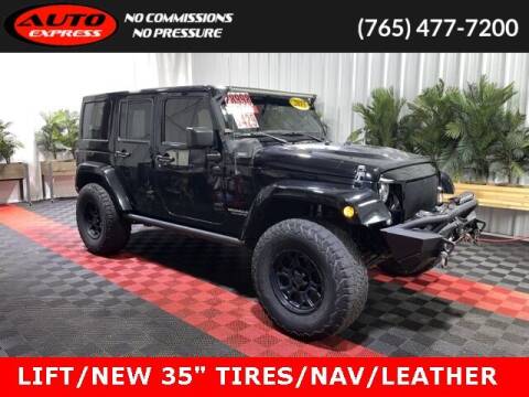 2015 Jeep Wrangler Unlimited for sale at Auto Express in Lafayette IN