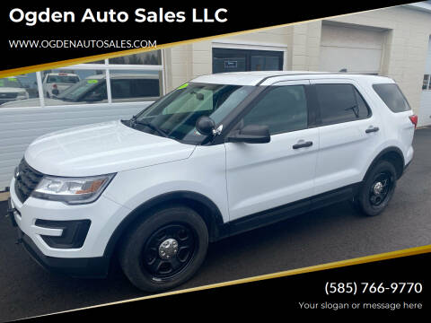 2019 Ford Explorer for sale at Ogden Auto Sales LLC in Spencerport NY