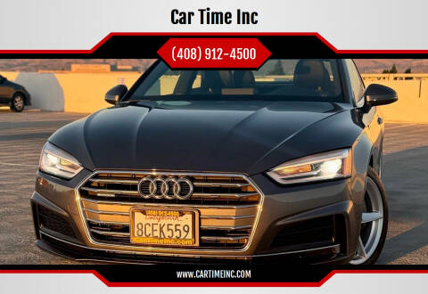 2018 Audi A5 for sale at Car Time Inc in San Jose CA