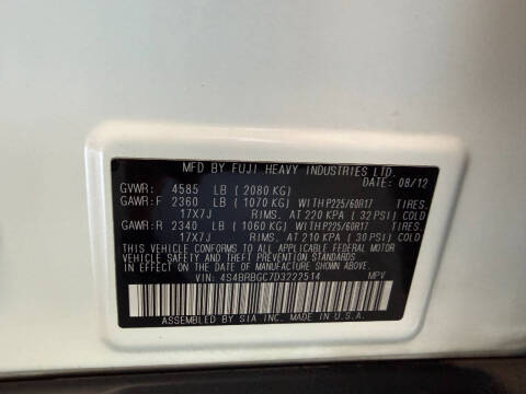 2013 Subaru Outback 2.5i Premium