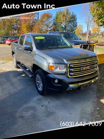 2015 GMC Canyon for sale at Auto Town Inc in Brentwood NH