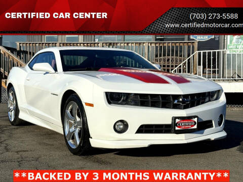 2011 Chevrolet Camaro for sale at CERTIFIED CAR CENTER in Fairfax VA