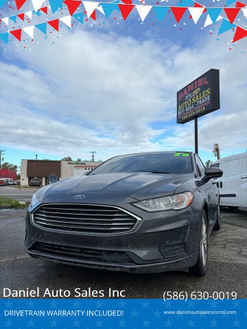 2020 Ford Fusion for sale at Daniel Auto Sales Inc in Clinton Township MI