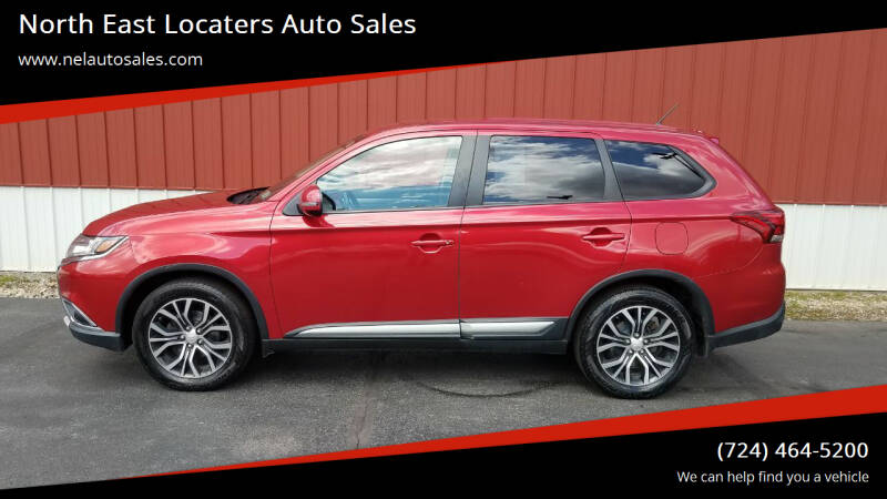 2016 Mitsubishi Outlander for sale at North East Locaters Auto Sales in Indiana PA