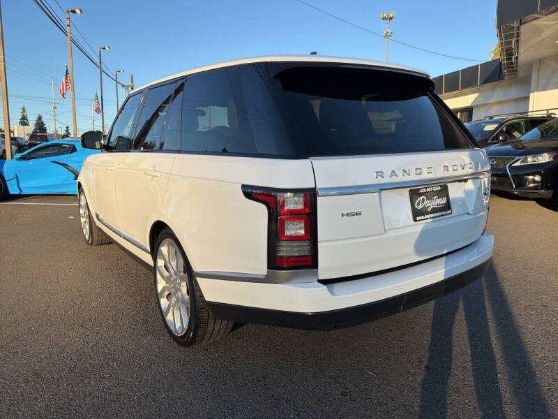2016 Land Rover Range Rover HSE