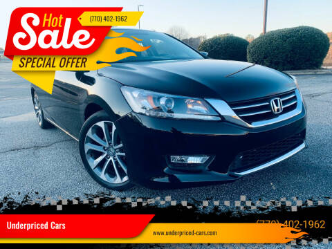 2014 Honda Accord for sale at Underpriced Cars in Marietta GA