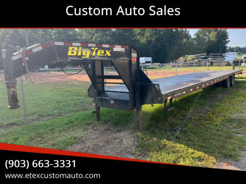 2018 Big Tex Trailer 40ft Gooseneck for sale at Custom Auto Sales - TRAILERS in Longview TX