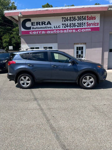 2013 Toyota RAV4 for sale at Cerra Automotive LLC in Greensburg PA