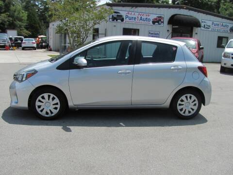 2015 Toyota Yaris for sale at Pure 1 Auto in New Bern NC