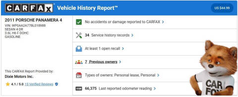 2011 Porsche Panamera