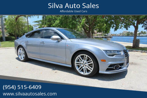 2016 Audi A7 for sale at Silva Auto Sales in Pompano Beach FL
