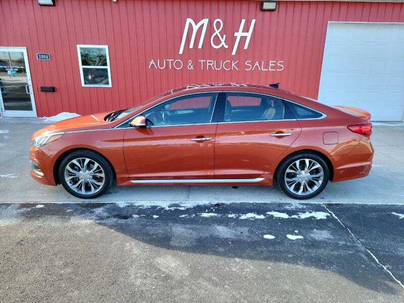 2015 Hyundai Sonata for sale at M & H Auto & Truck Sales Inc. in Marion IN