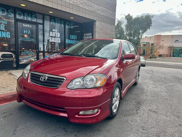 2005 Toyota Corolla for sale at HUDSONS AUTOS in Gilbert, AZ