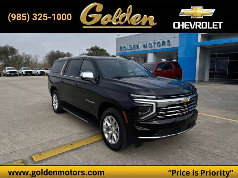 2025 Chevrolet Suburban for sale at GOLDEN MOTORS in Cut Off LA