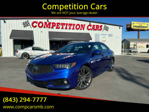 2018 Acura TLX for sale at Competition Cars in Myrtle Beach SC