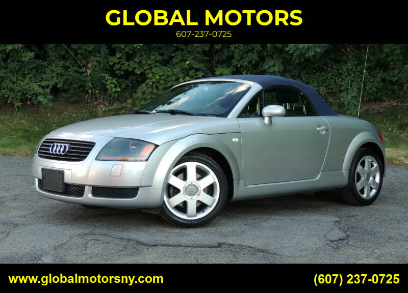 2001 Audi TT for sale at GLOBAL MOTORS in Binghamton NY