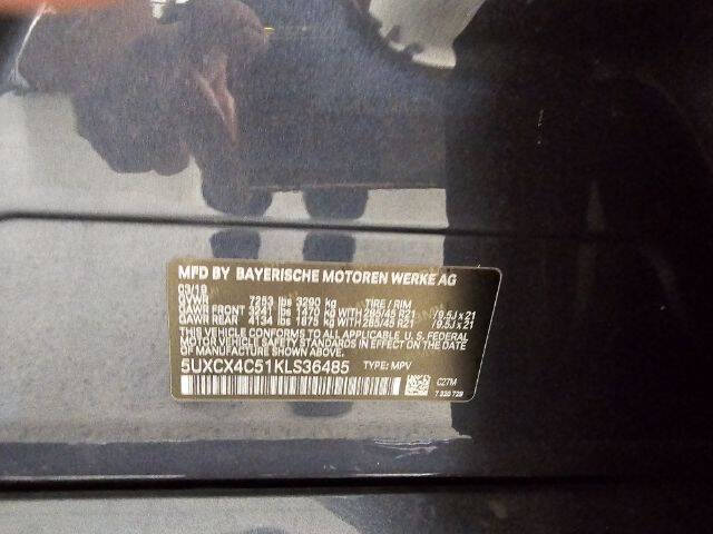 2019 BMW X7 xDrive50i