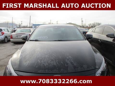 2014 Kia Optima Hybrid for sale at First Marshall Auto Auction in Harvey IL