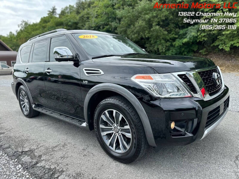 2018 Nissan Armada for sale at Armenia Motors in Seymour TN