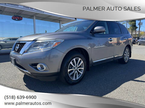 2016 Nissan Pathfinder for sale at Palmer Auto Sales in Menands NY